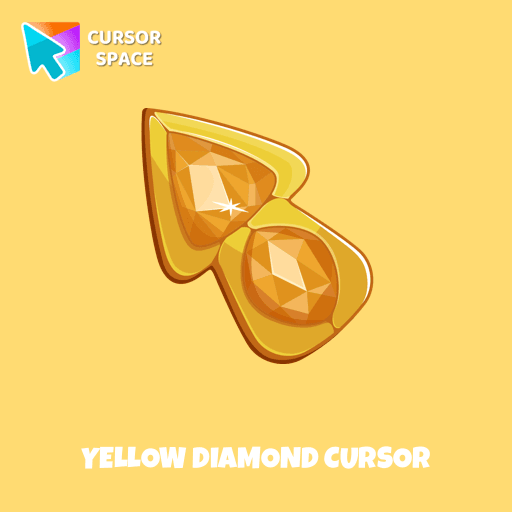 Yellow Diamond cursor pointer cursor